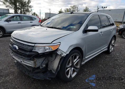2013 Ford Edge Sport from USA, damaged, VIN 2FMDK3AK0DBC72593
